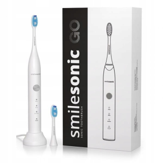Sonická zubná kefka Smilesonic GO biela